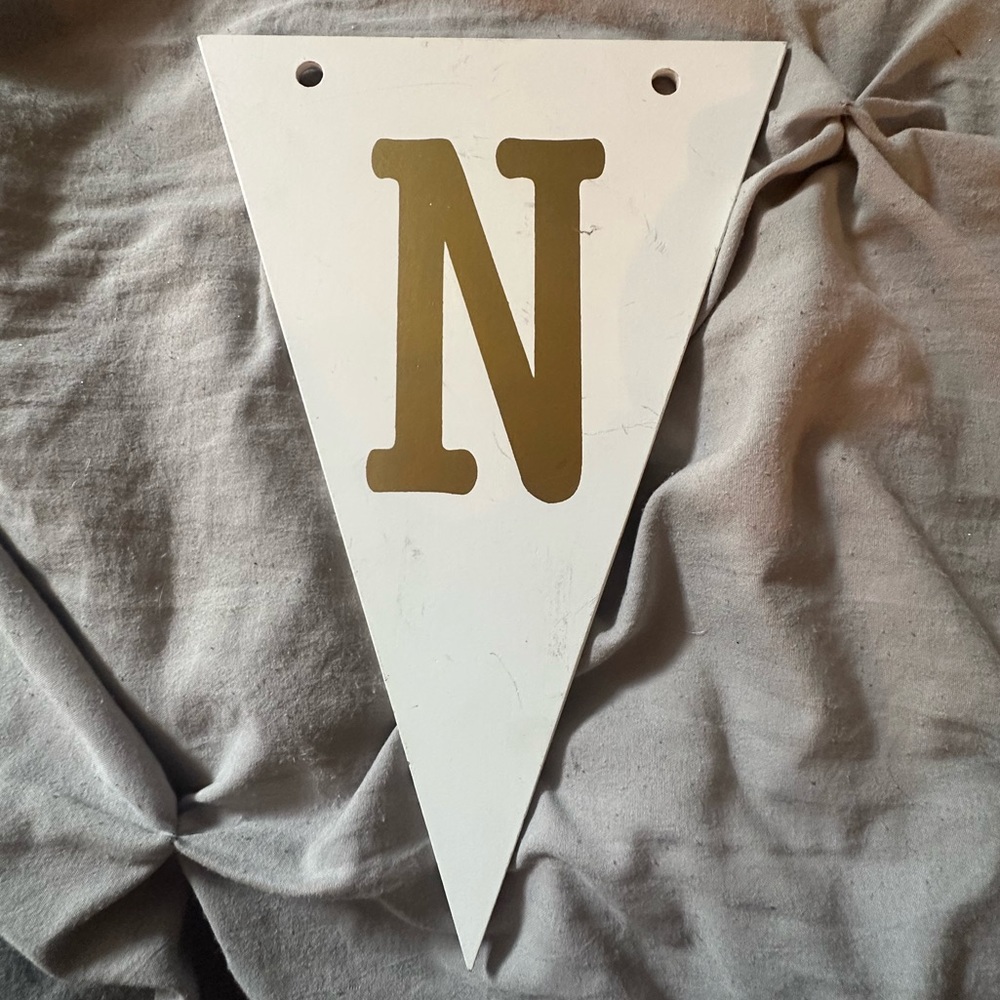“N” TRIANGLE SIGN